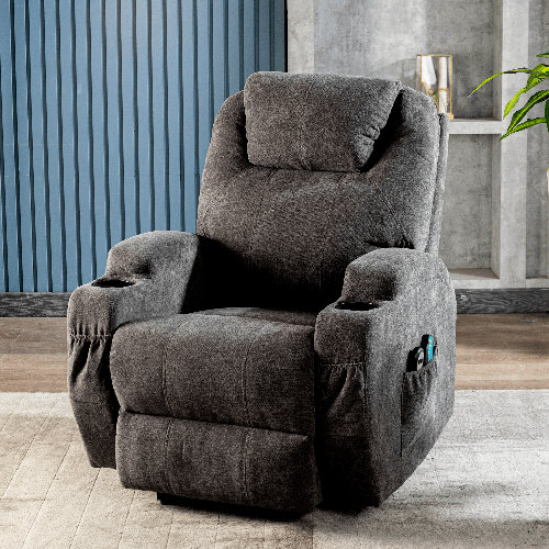 Wade Logan Fahimul Reclining Massage Chair Wayfair.co.uk